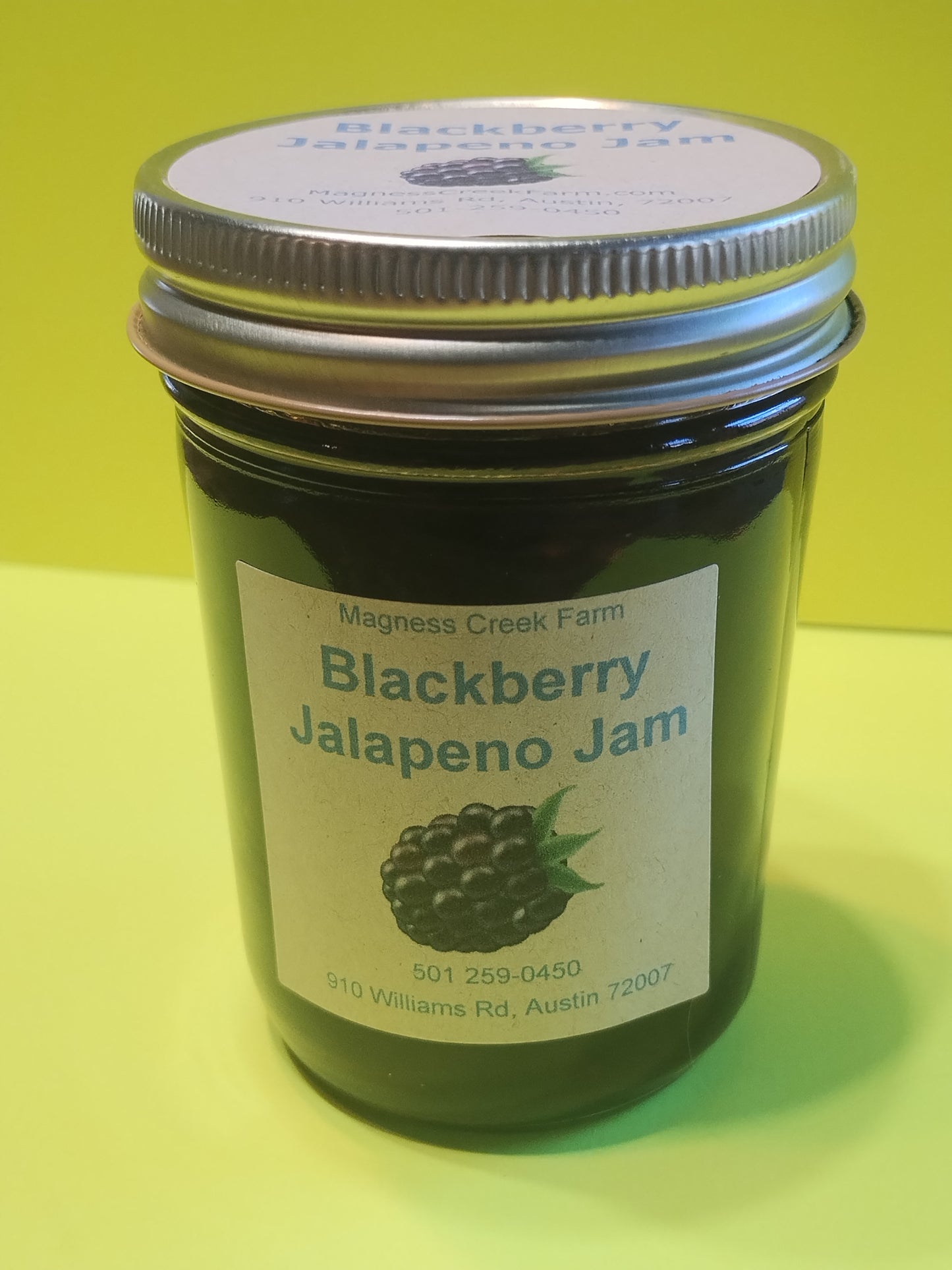 Blackberry Jalapeno Jam