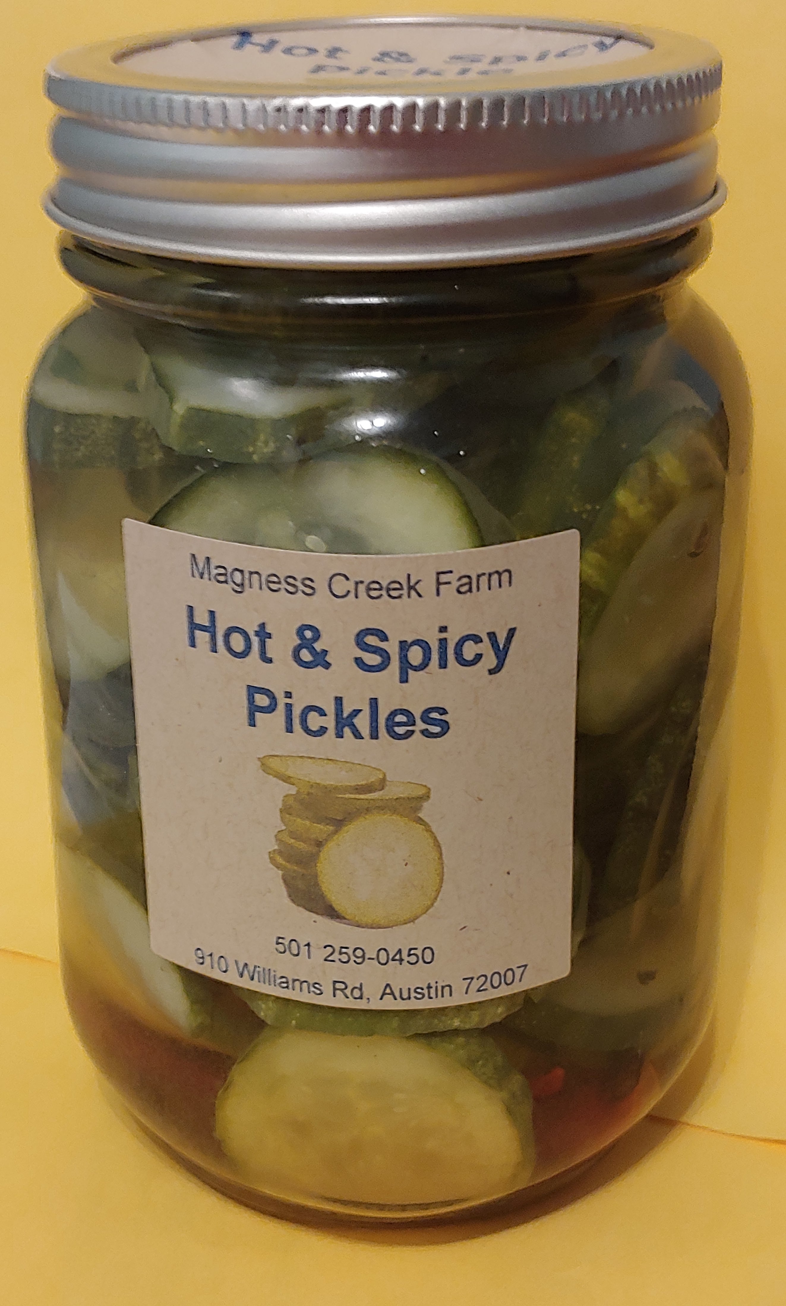 Hot Rotten Pickle Hot & Spicy Pickles – Magness Creek Farm